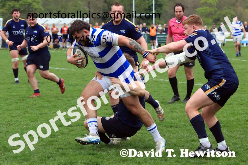 Tynedale v Leeds Tykes, Tynedale Park, Corbridge, Northumberland. Photo: David T. Hewitson/Sports for All Pics